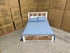 Springbrook Queen size bed withdraws driftwood/ white finish acacia timber