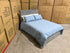 Stuart Double Bed in Light Grey