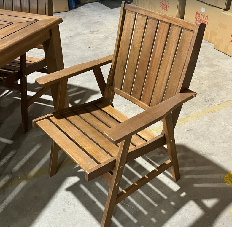 Nullabor 9pce outdoor setting 2400 table 8x chairs