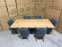 Mitcham Dining Range 2100 7 PCE Set with Tobago Charcoal