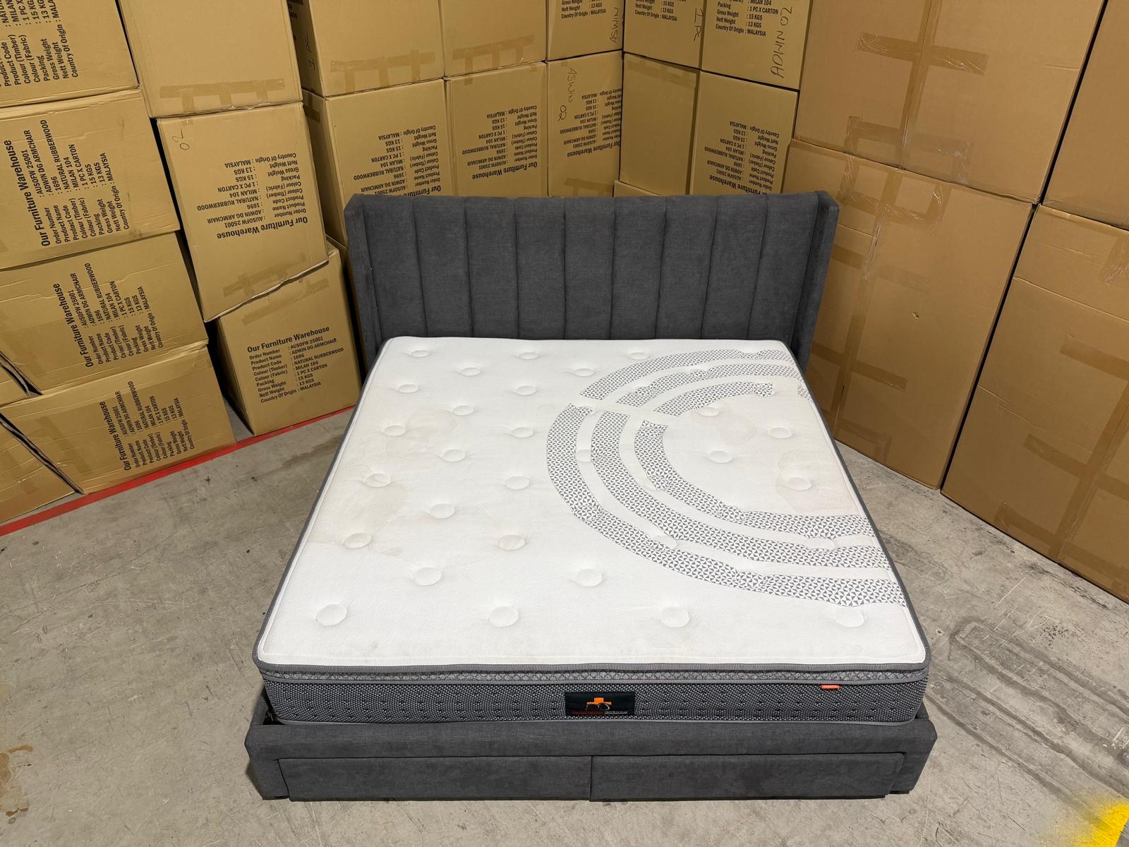 Portand Super King Bed & Mattress Package