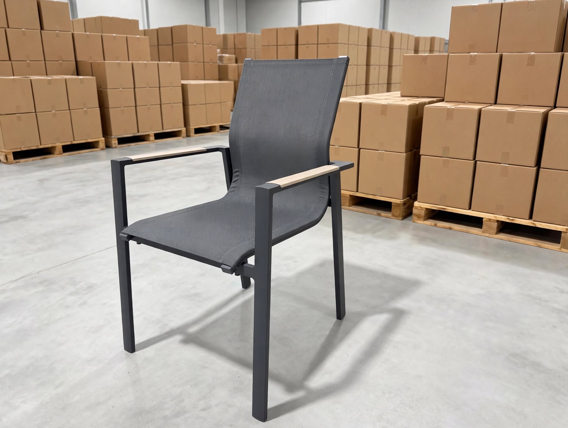 Imperial 9 Pce outdoor Setting 1 X Extension Dining Table + 8 Chairs In Charcoal