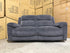 Pilot 2 seater with ELECTRIC Recliners Dark Grey