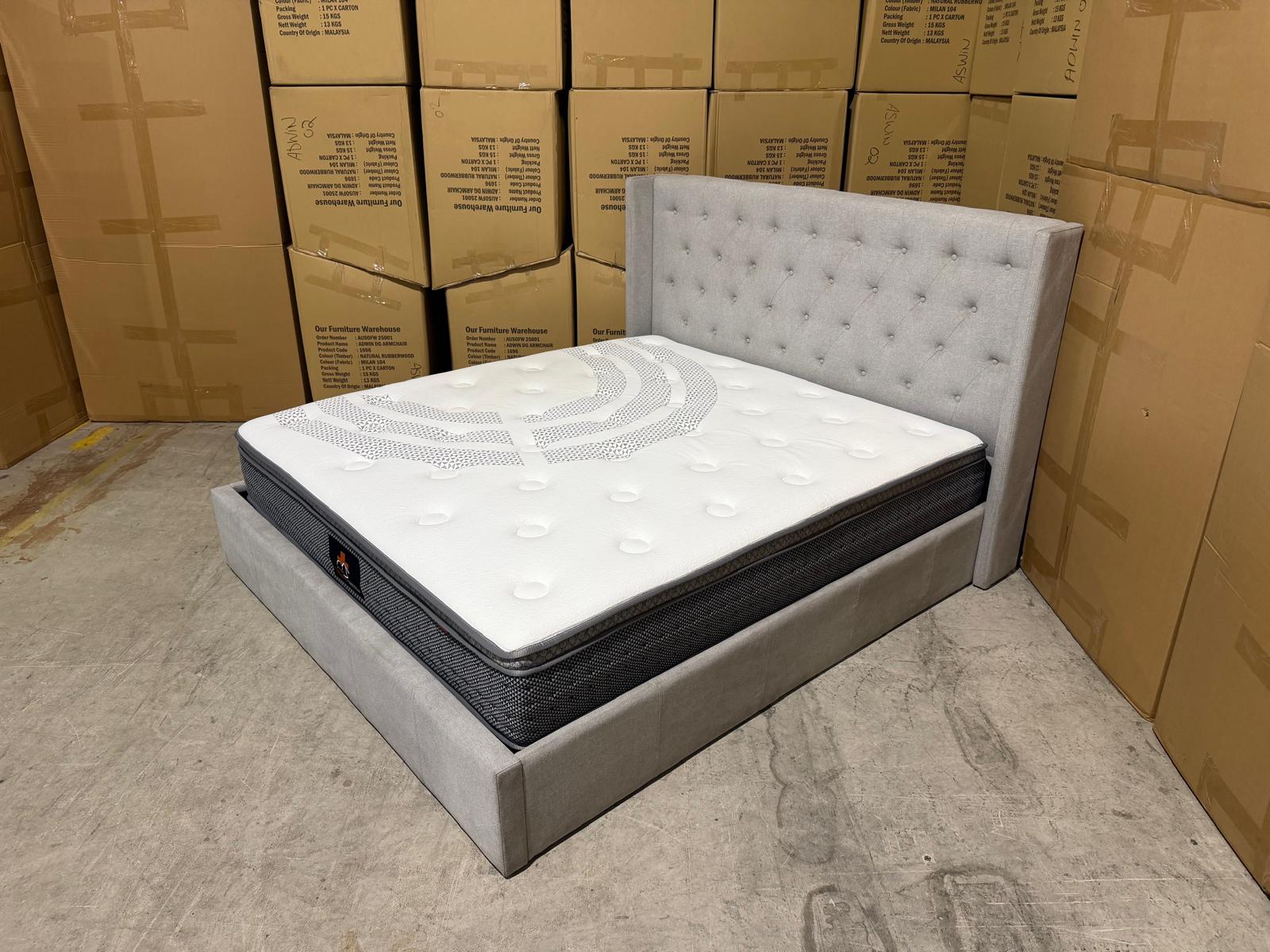 Memphis Super King Bed & Mattress Package