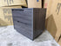 Vienna bed side chest in grey