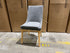 Milano Dining Chair Dark Grey With Oak Colour Leg