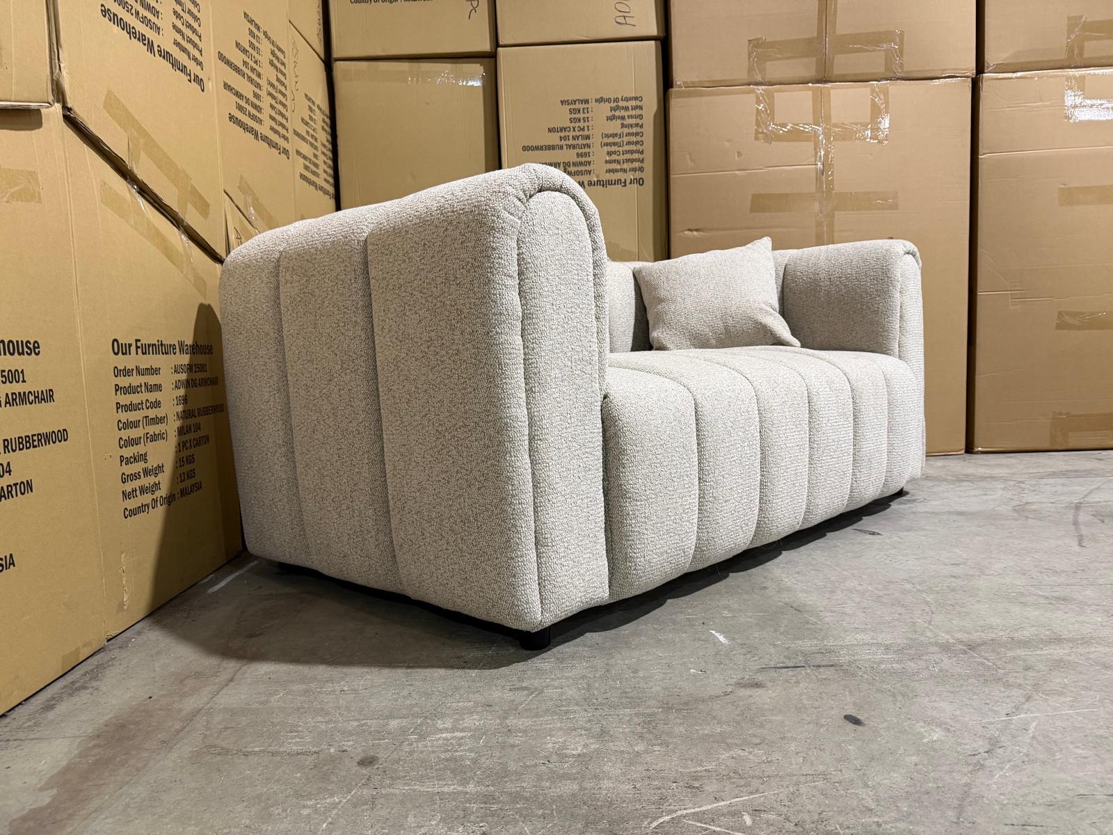 Estella 2 Seater Sofa With Scatter Cushions