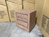 Manly frank bed side chest in rustic walnut