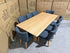 Mitcham Dining Range 2400 9 PCE Set with Tobago Chair Charcoal