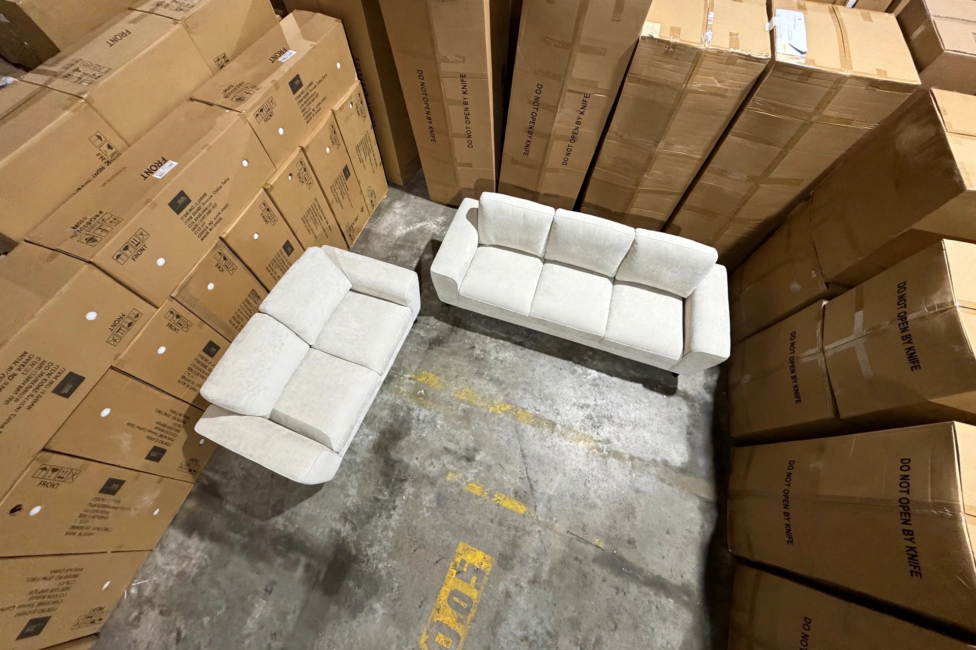Sophia 3+2 Sofa Package In Wheat