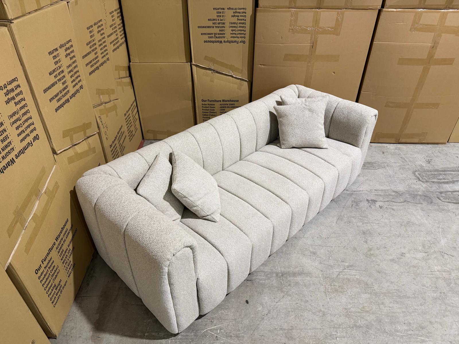 Estella 3 Seater Sofa Including Scatter Cushions