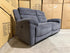 Pilot 2 seater with ELECTRIC Recliners Dark Grey
