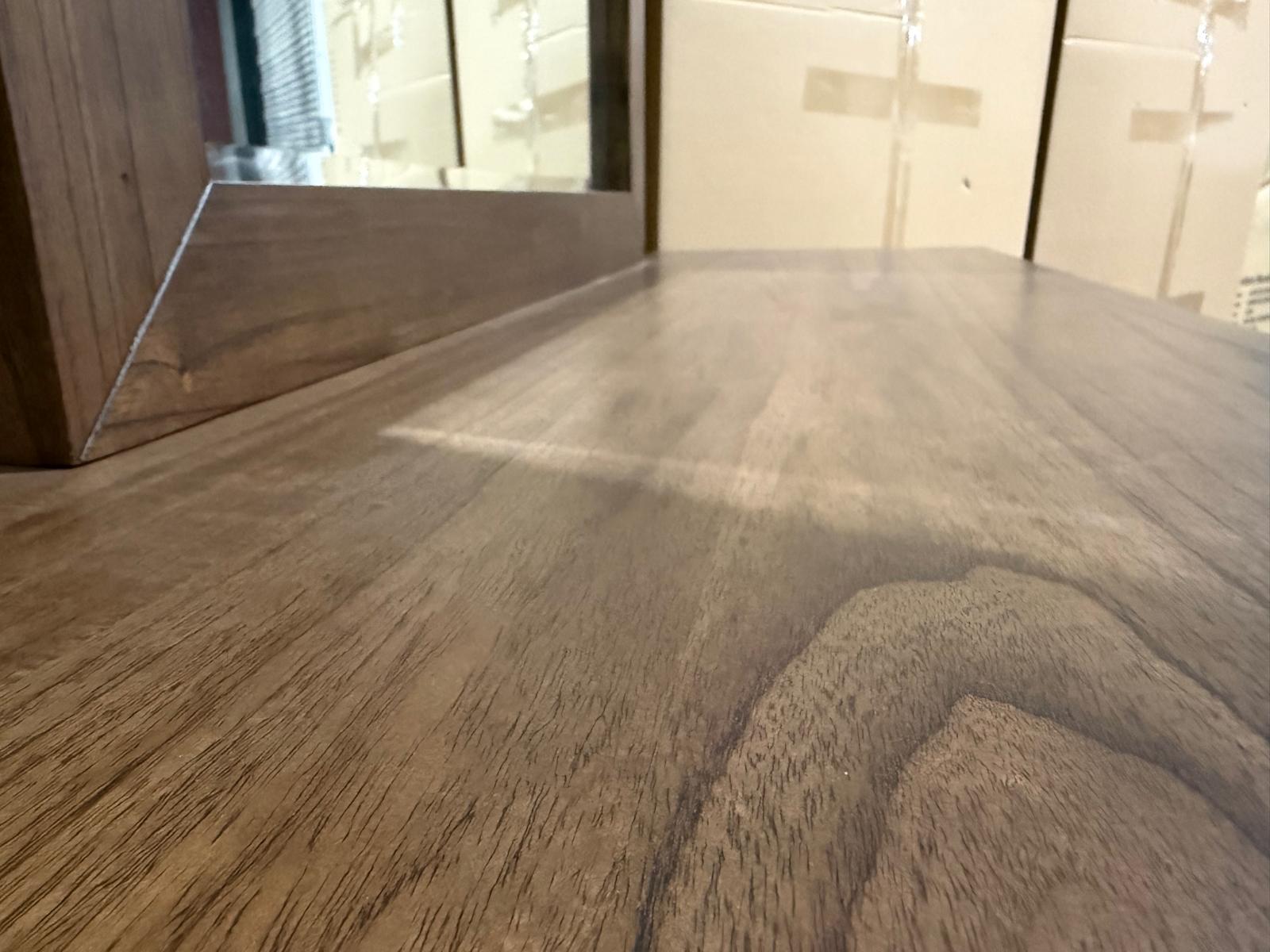 Flinders dressing table inc mirros in Pecan finish
