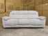 Pilot 3 Seater With Manual Recliners Light Grey