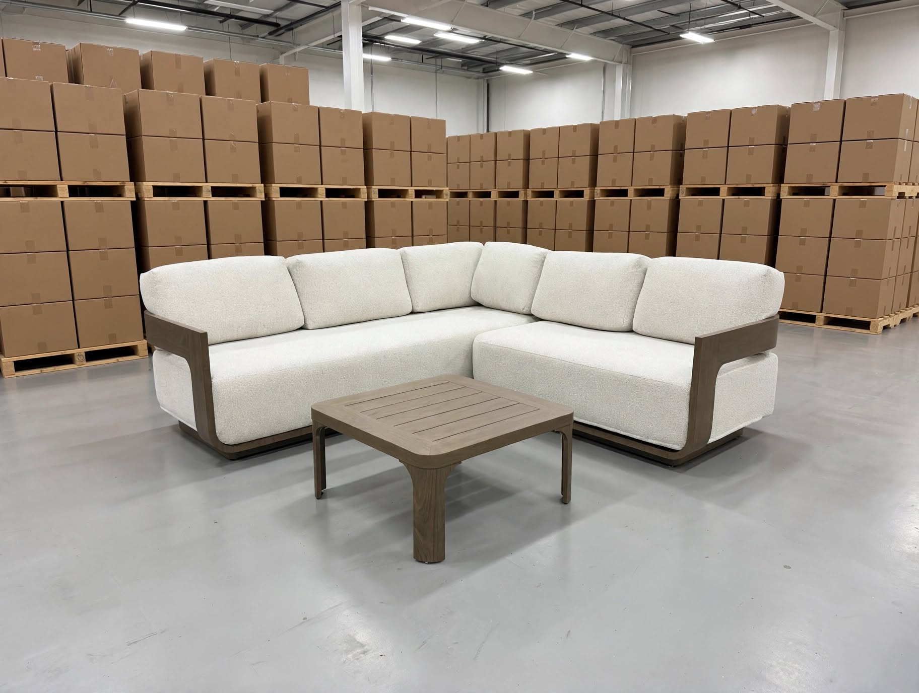 Trinidad Corner Lounge With Coffee Table