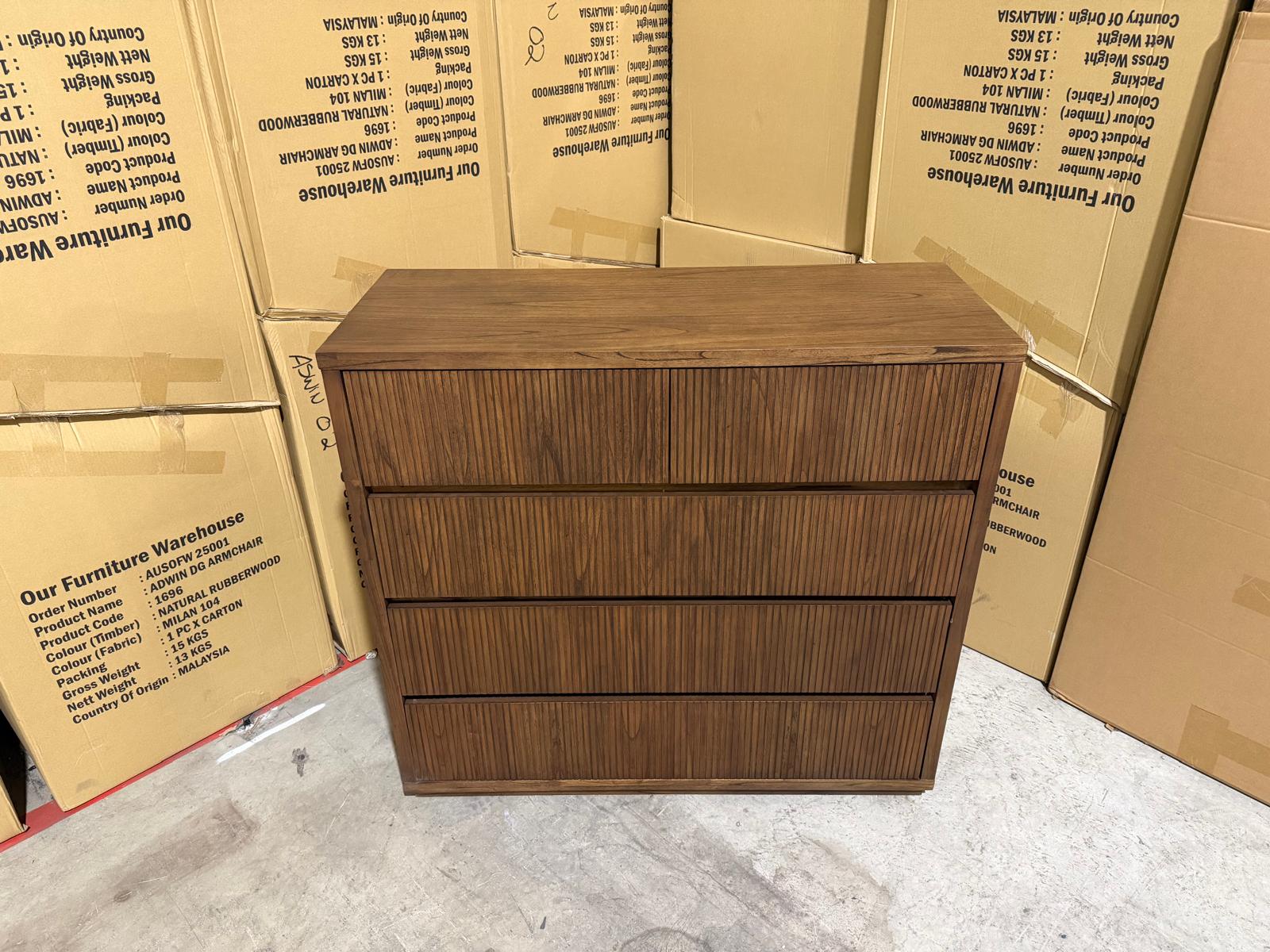 Flinders Tallboy in pecan finish