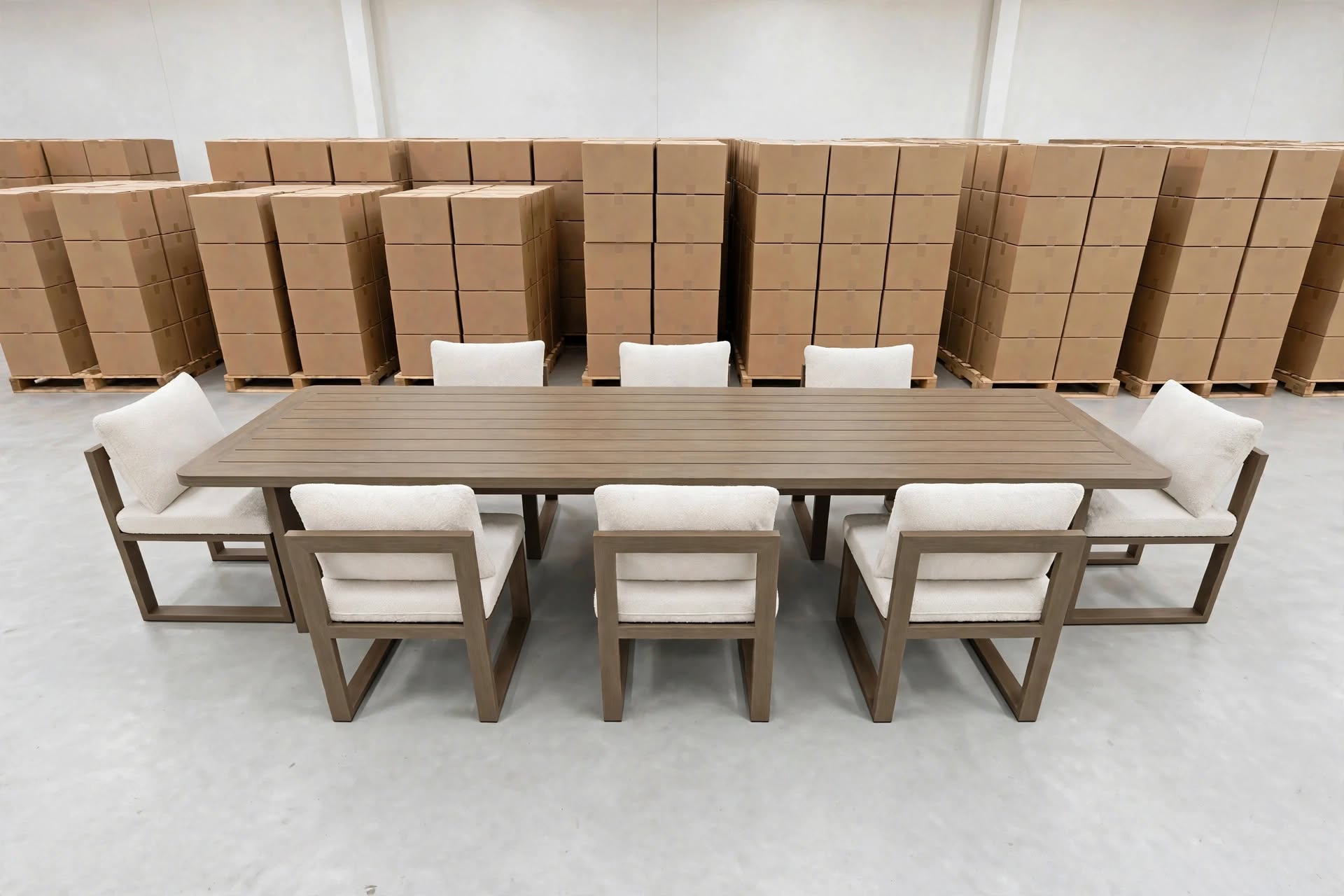 Trinidad 9 Pce Outdoor Setting Table & 8 Chairs