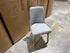 Crystalbrook Dining Chair Mid Grey Fabric