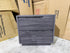 Vienna bed side chest in grey