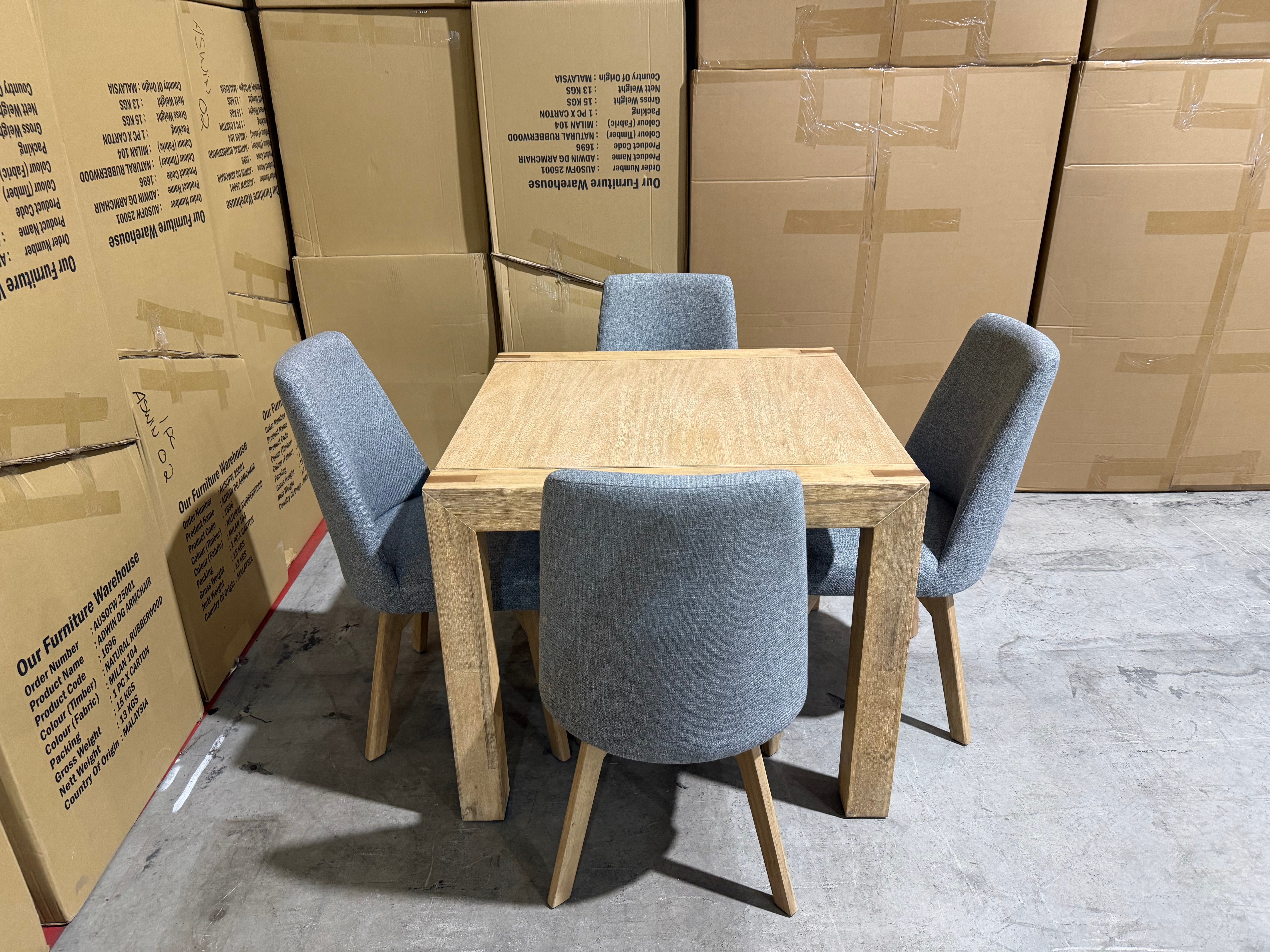 Crystalbrook 5 Piece Dining Suite