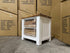Springbrook Bed side chest with 2 draws driftwood/ white finish acacia timber