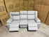 Kenso 3 Seater With Dual Motion Recliners In Soft Rhino Light Grey