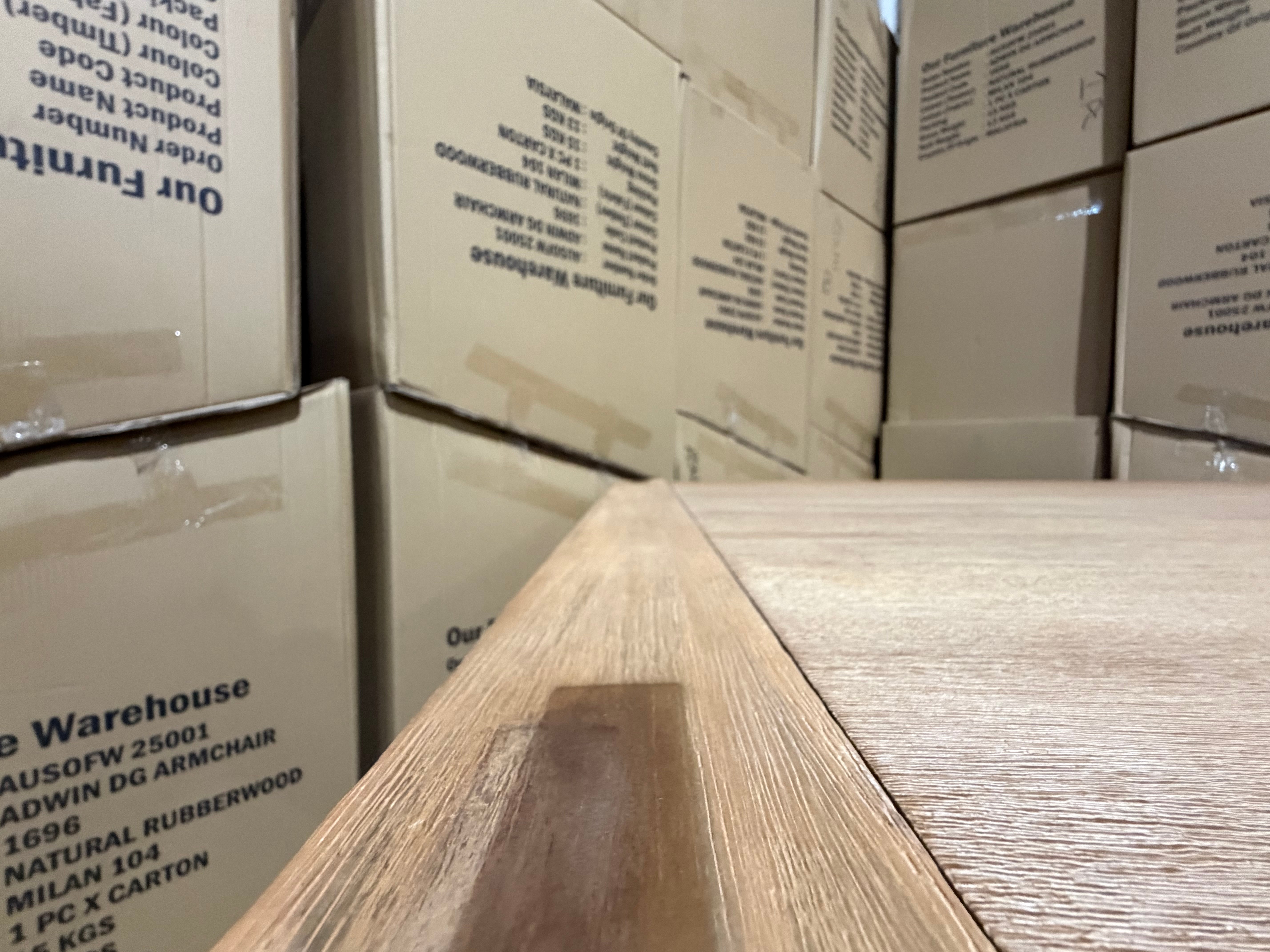 Crystal brook 1800 dining table acacia timber