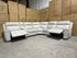 Damon 6pce modular lounge Light Grey Fabric