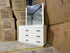 Atlanta dressing table inc mirros in grey wash finish
