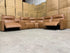 Rogers 6pce Modular Lounge Dual Motor Electric Recliners (Tan)