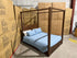 Flinders 4 Poster King size bed in Pecan finish