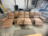 Bradford Home Theatre lounge 4 electric recliners in Tan