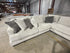 Cyprus 3pce Corner Lounge Inc 10 Scatter Cushions