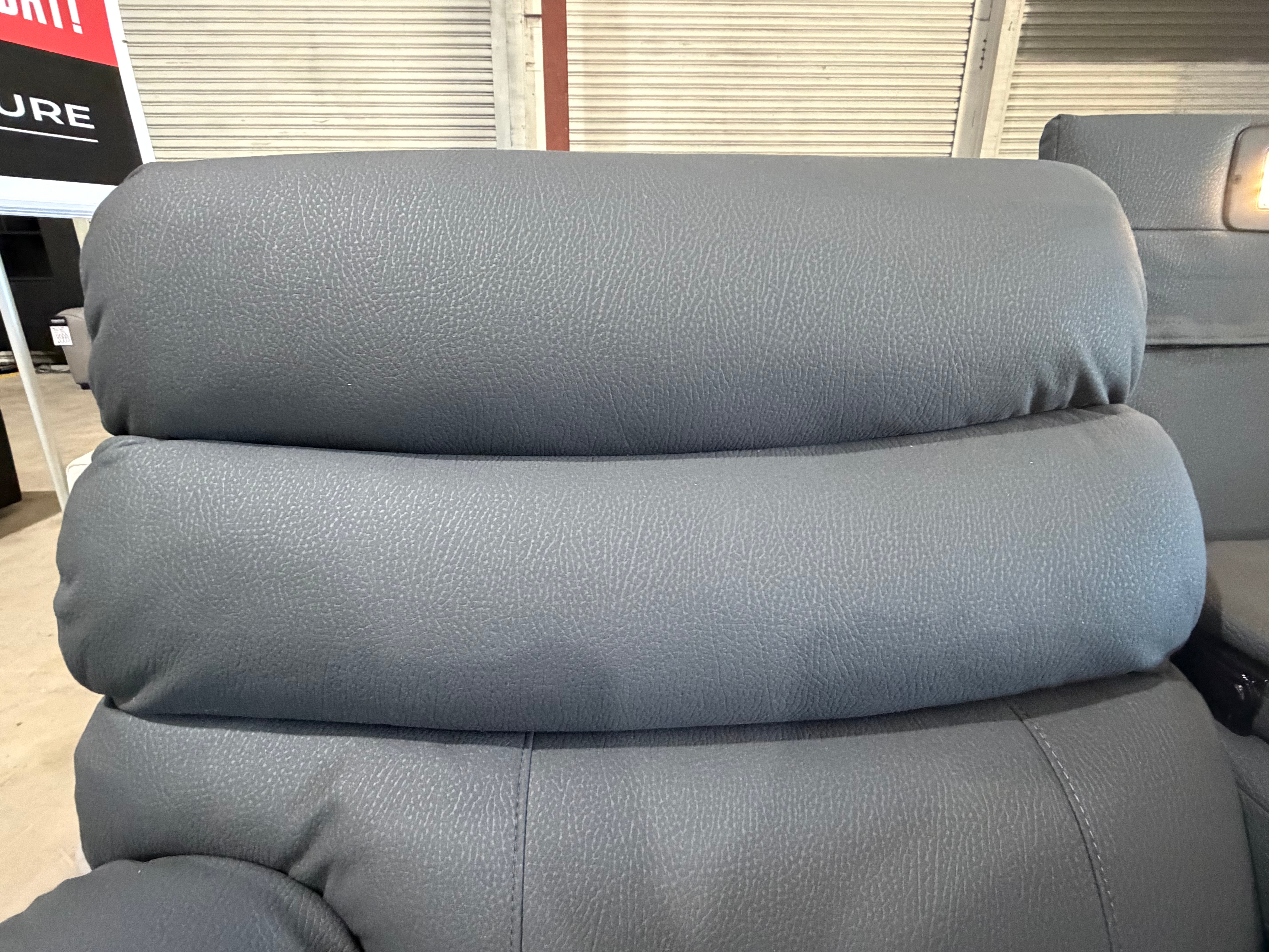 Noosa 3 seater with inbuilt electric recliners drop down drinks Tray