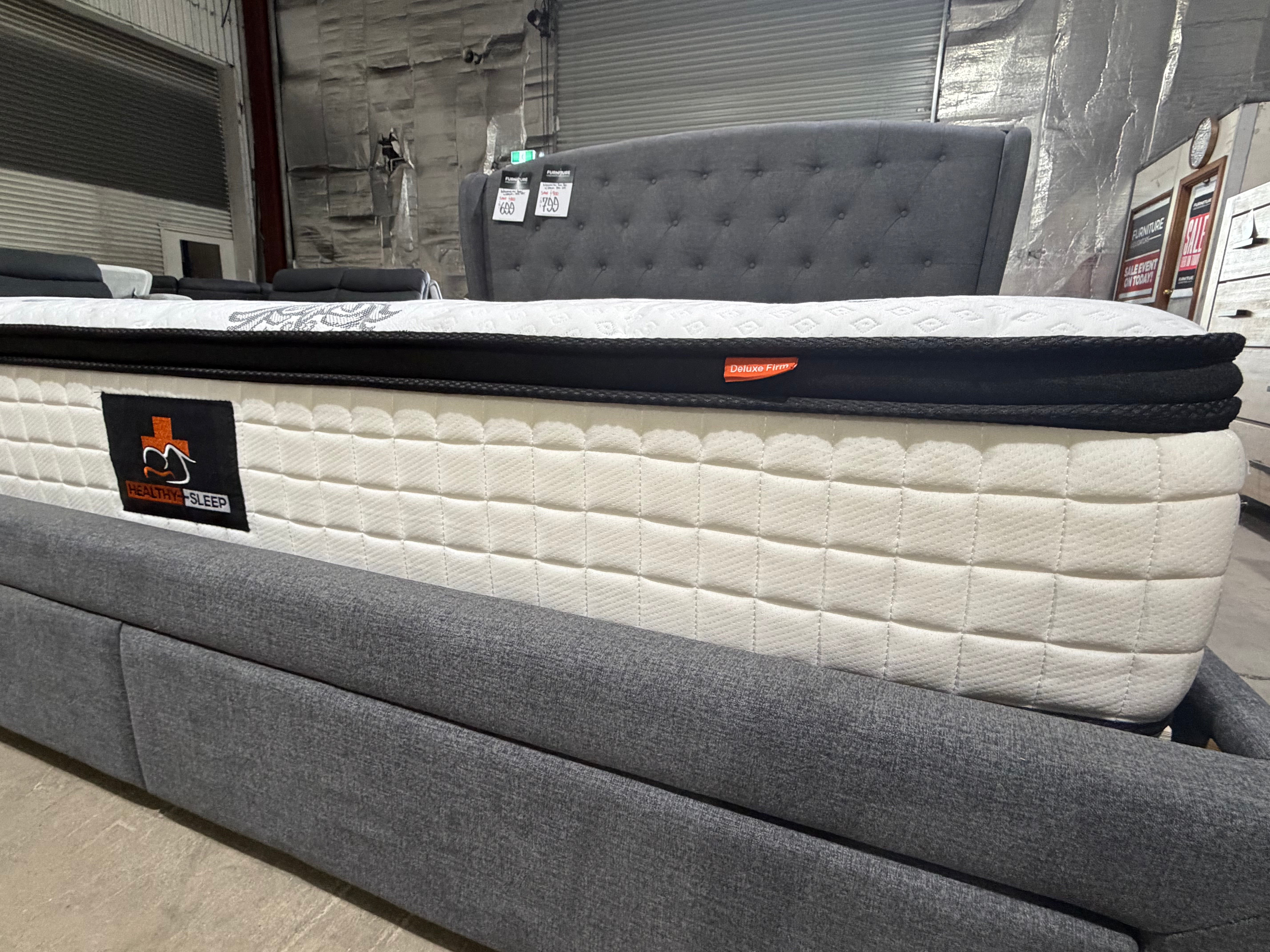 Firm Deluxe Mattress 2 Sizes