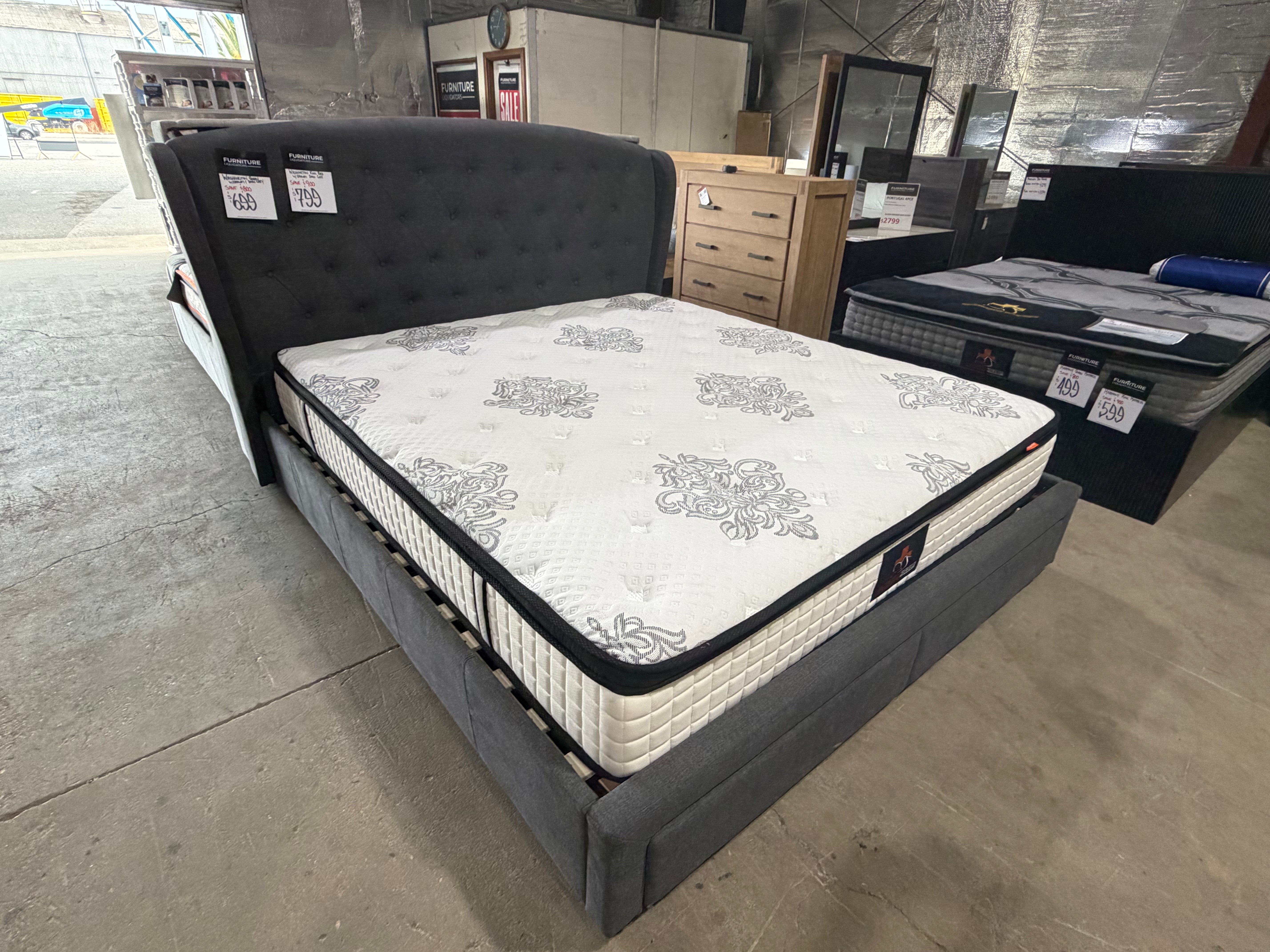 Firm Deluxe Mattress 2 Sizes
