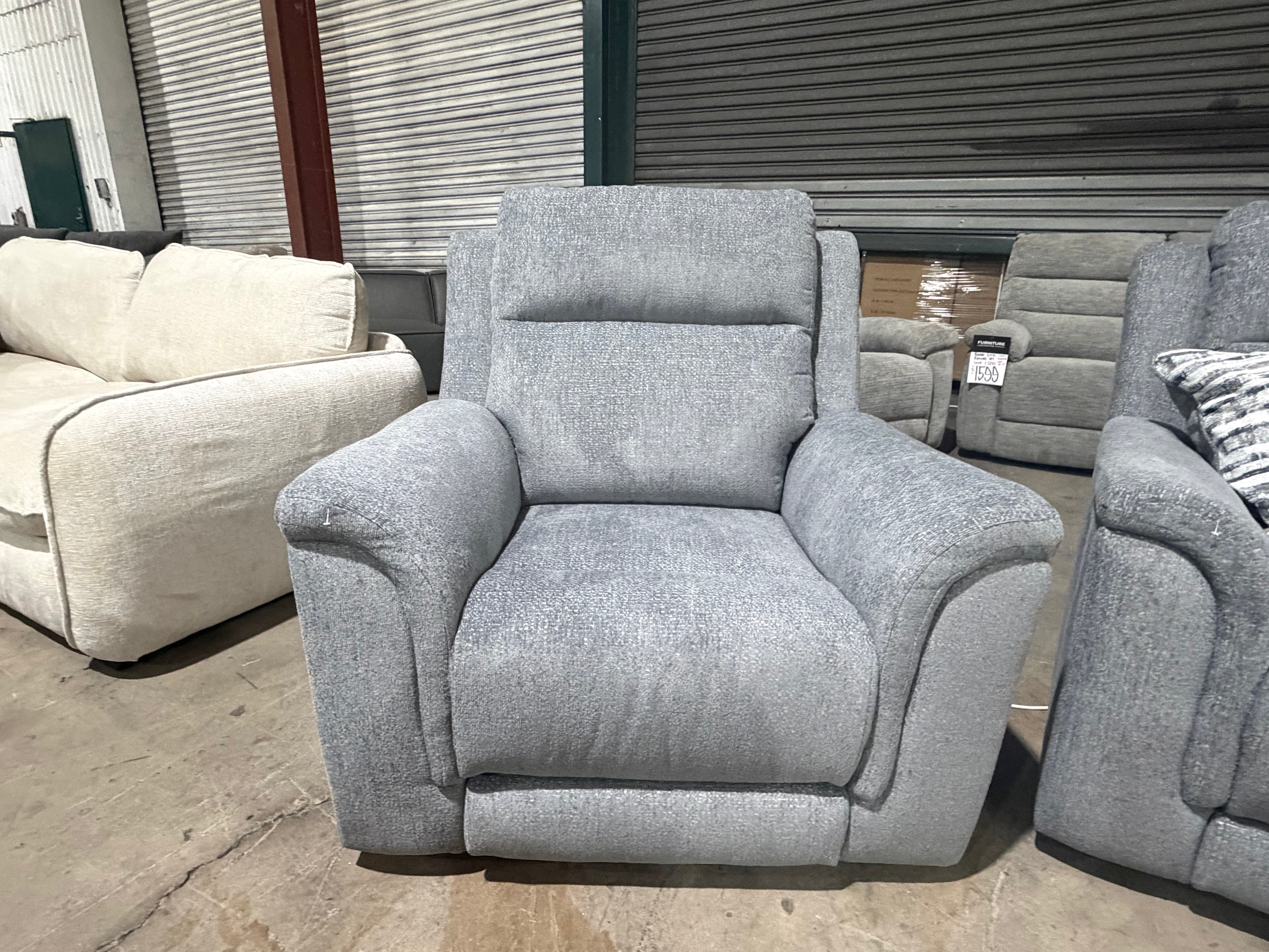 Spencer Single Electric Recliner With Electric Headrests