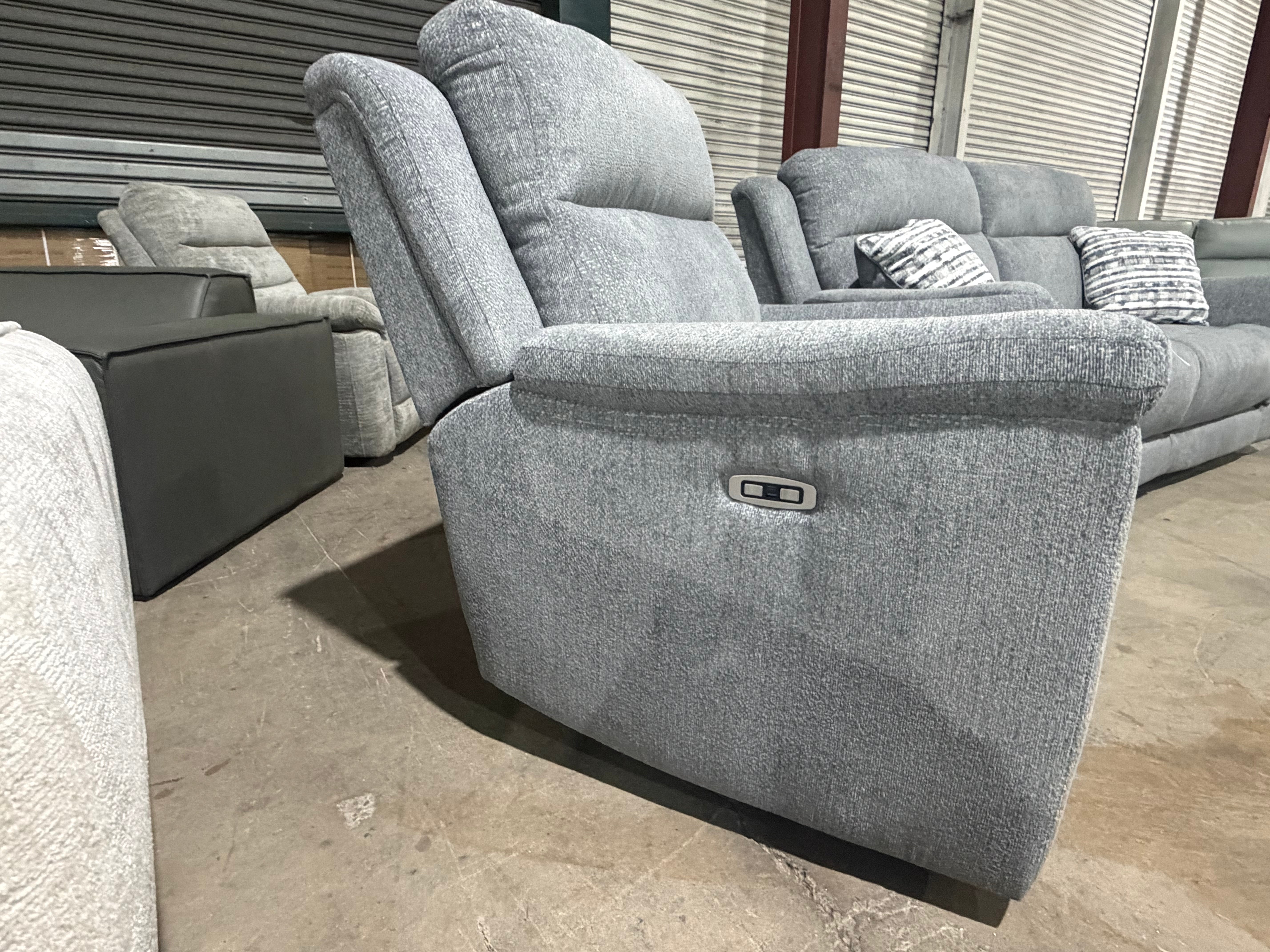 Spencer Single Electric Recliner With Electric Headrests