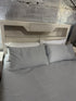 Atlanta Queen size bed in grey wash finish lift up storage