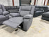 Bondi Manual Recliner Lounge in Grey