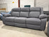 Bondi 3 seater Manual Recliner Lounge in Grey