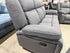 Bondi 3 seater Manual Recliner Lounge in Grey