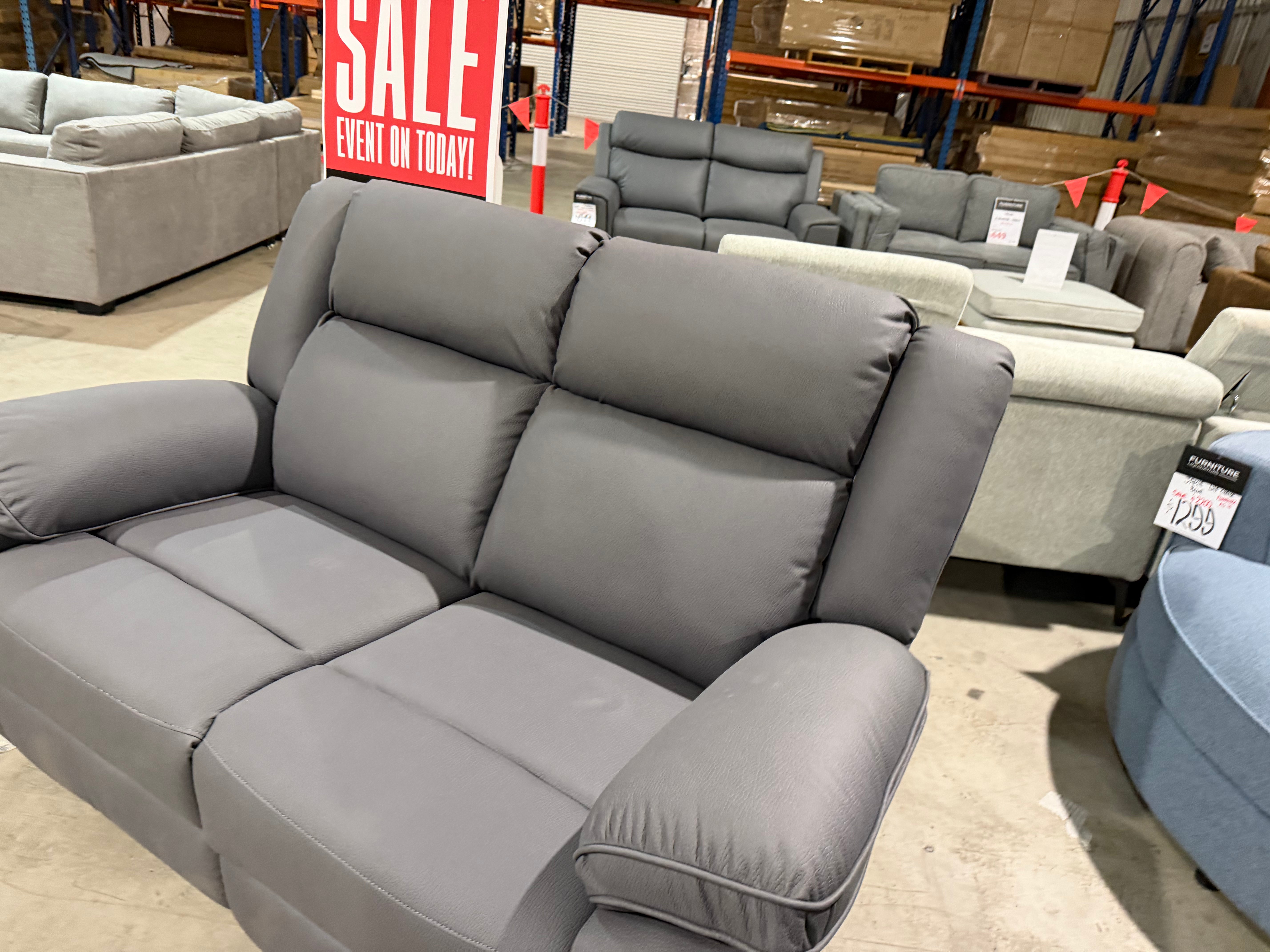 Bondi 2 Seater Manual Recliner Lounge