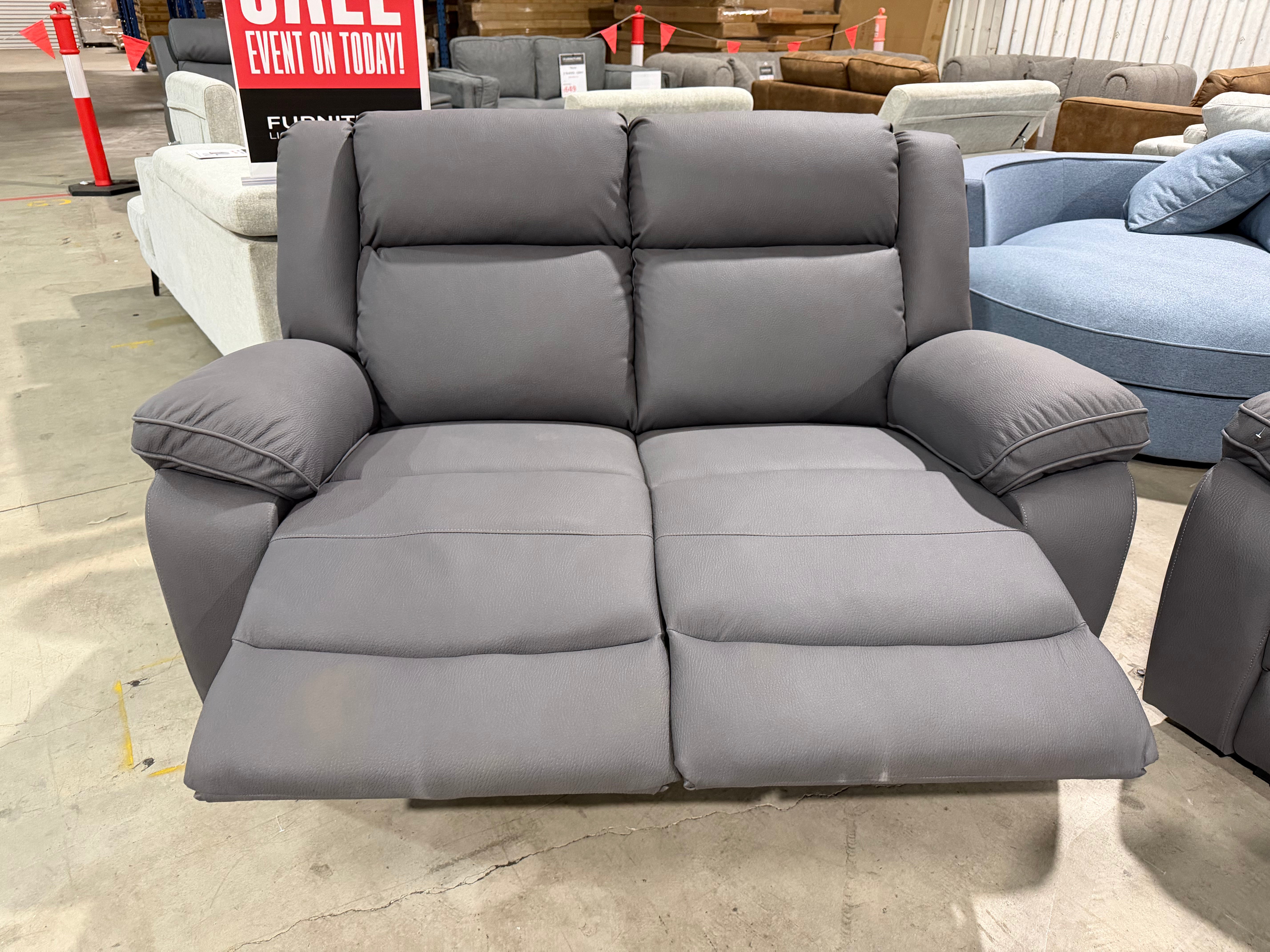 Bondi 2 Seater Manual Recliner Lounge