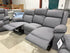 Bondi 3 seater Manual Recliner Lounge in Grey