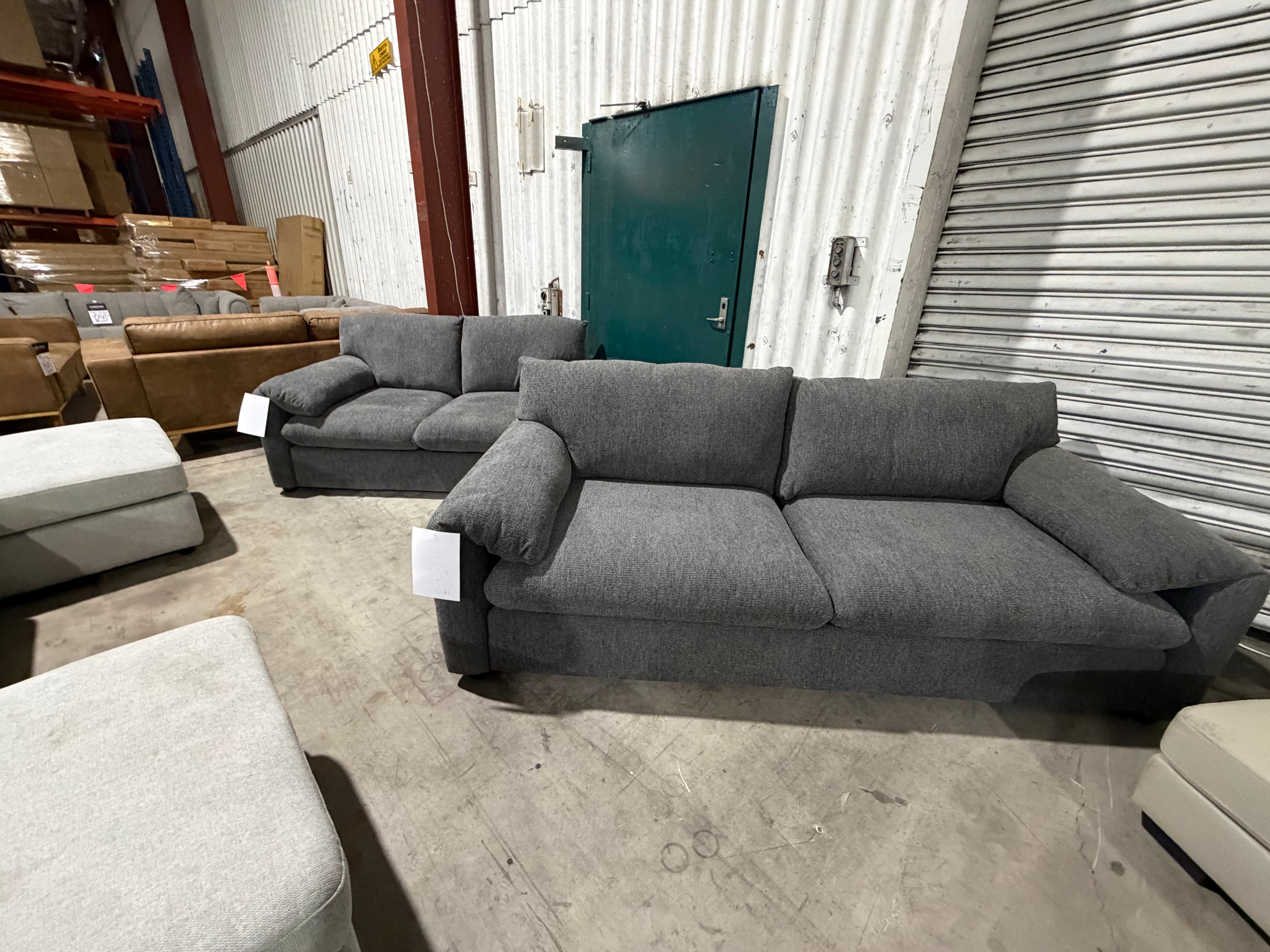 Tango 3+2 Seater Sofa Package In Dark Grey