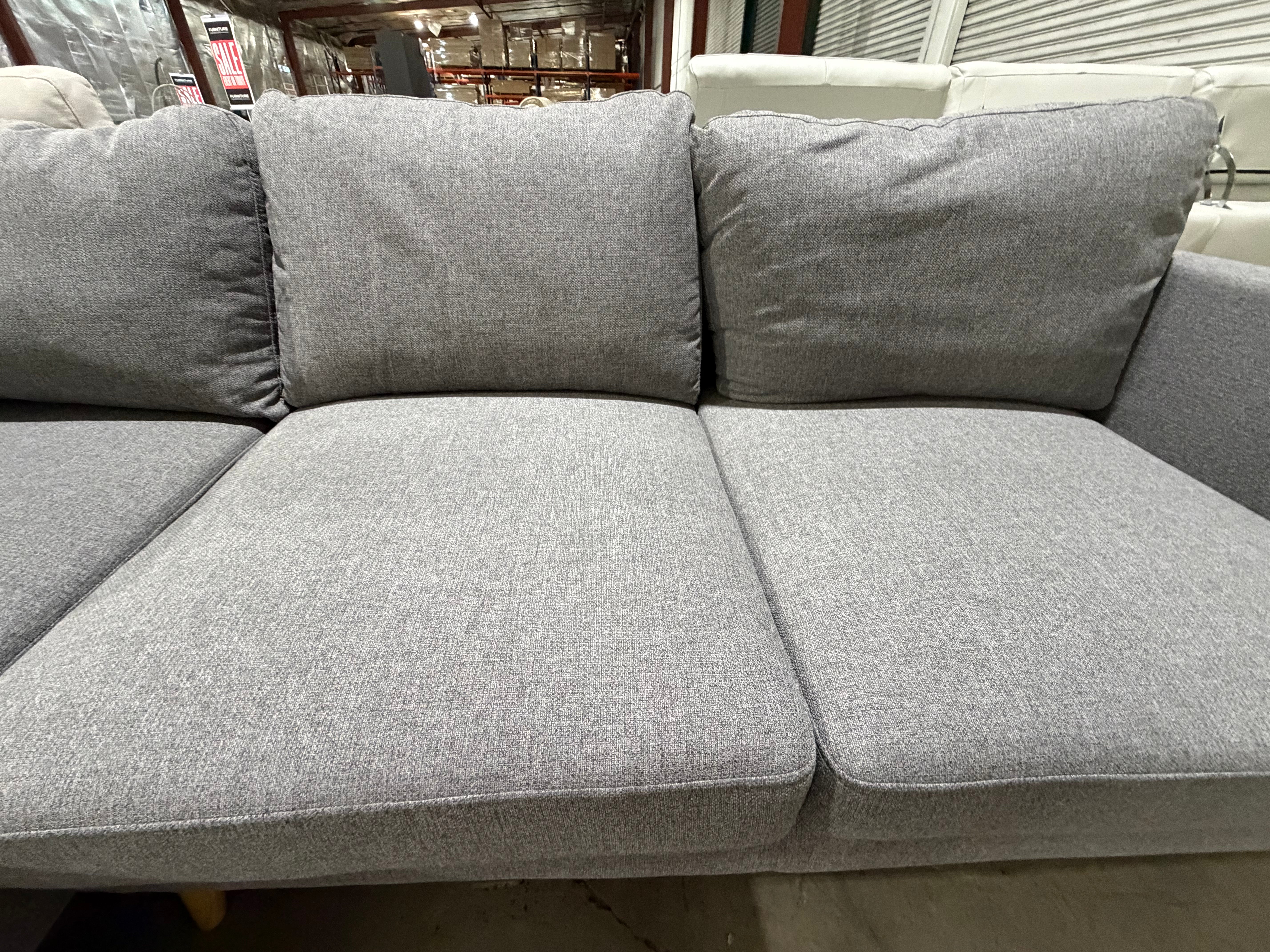 Adonis LHF Chaise Lounge In Dark Grey