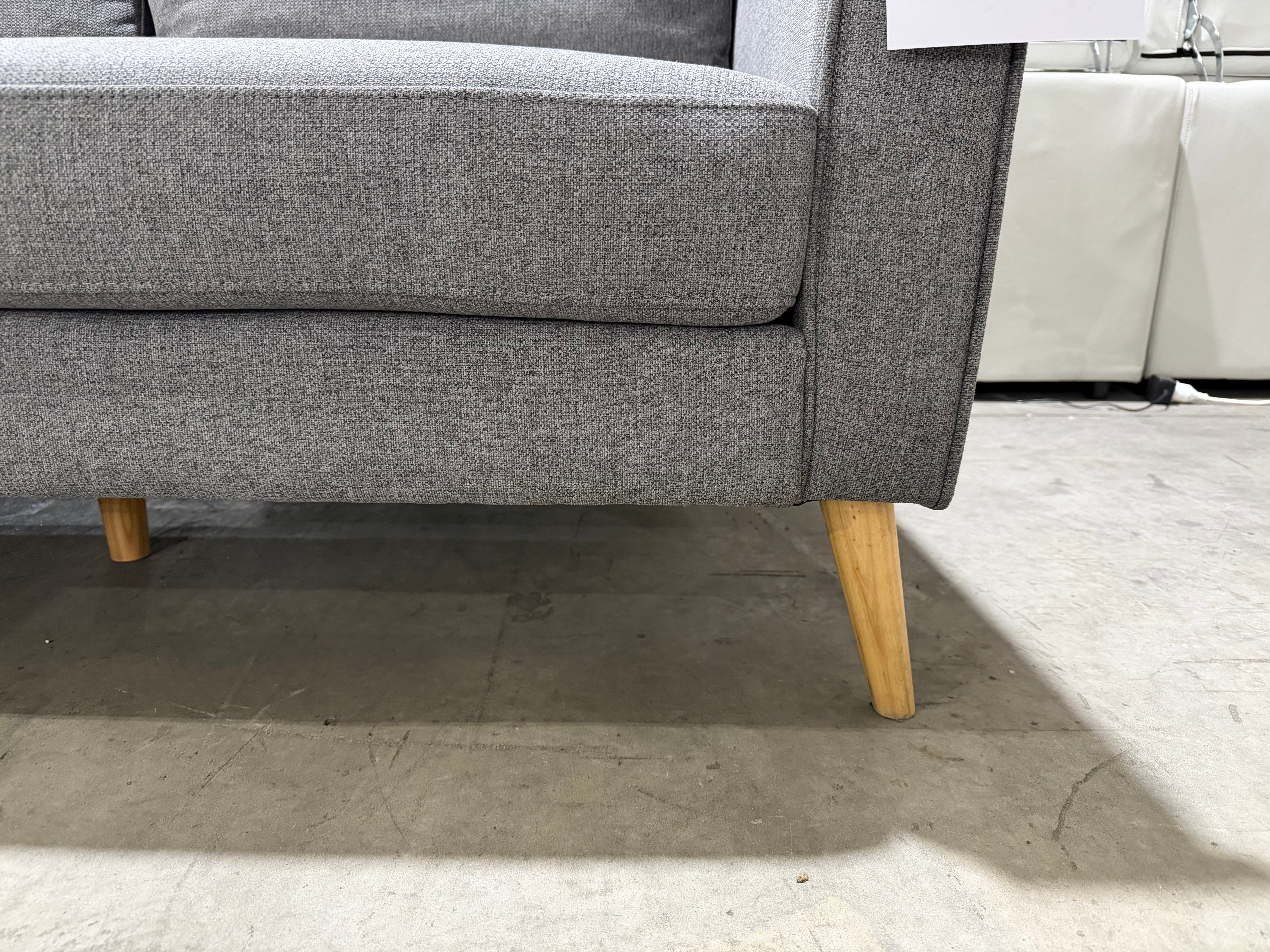 Adonis LHF Chaise Lounge In Dark Grey