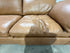 Opulence Lounge inc scatter Cushions Chestnut Tan Leather