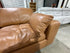 Opulence Lounge inc scatter Cushions Chestnut Tan Leather